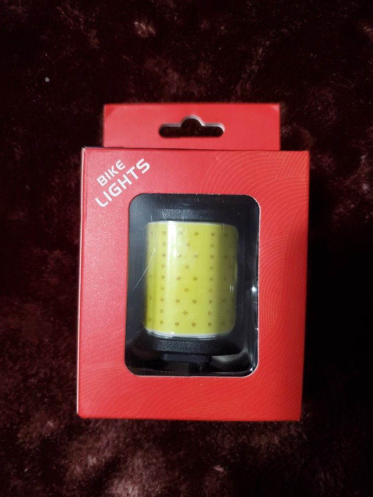 BIKE WHITE & RED LIGHT USB RECHARGEABLE