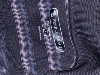 Black polo shirt