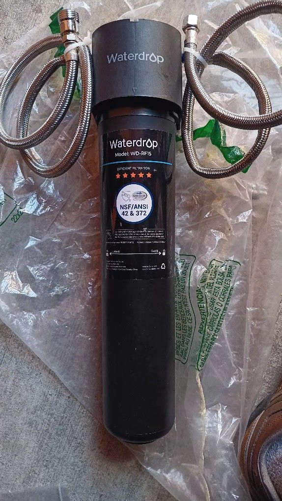 Waterdrop Model. WD-RF15 Efficent Flltration