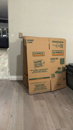 FREE 11 U-Haul Boxes