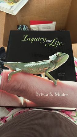 Inquiry into Life Textbook 13th Edition