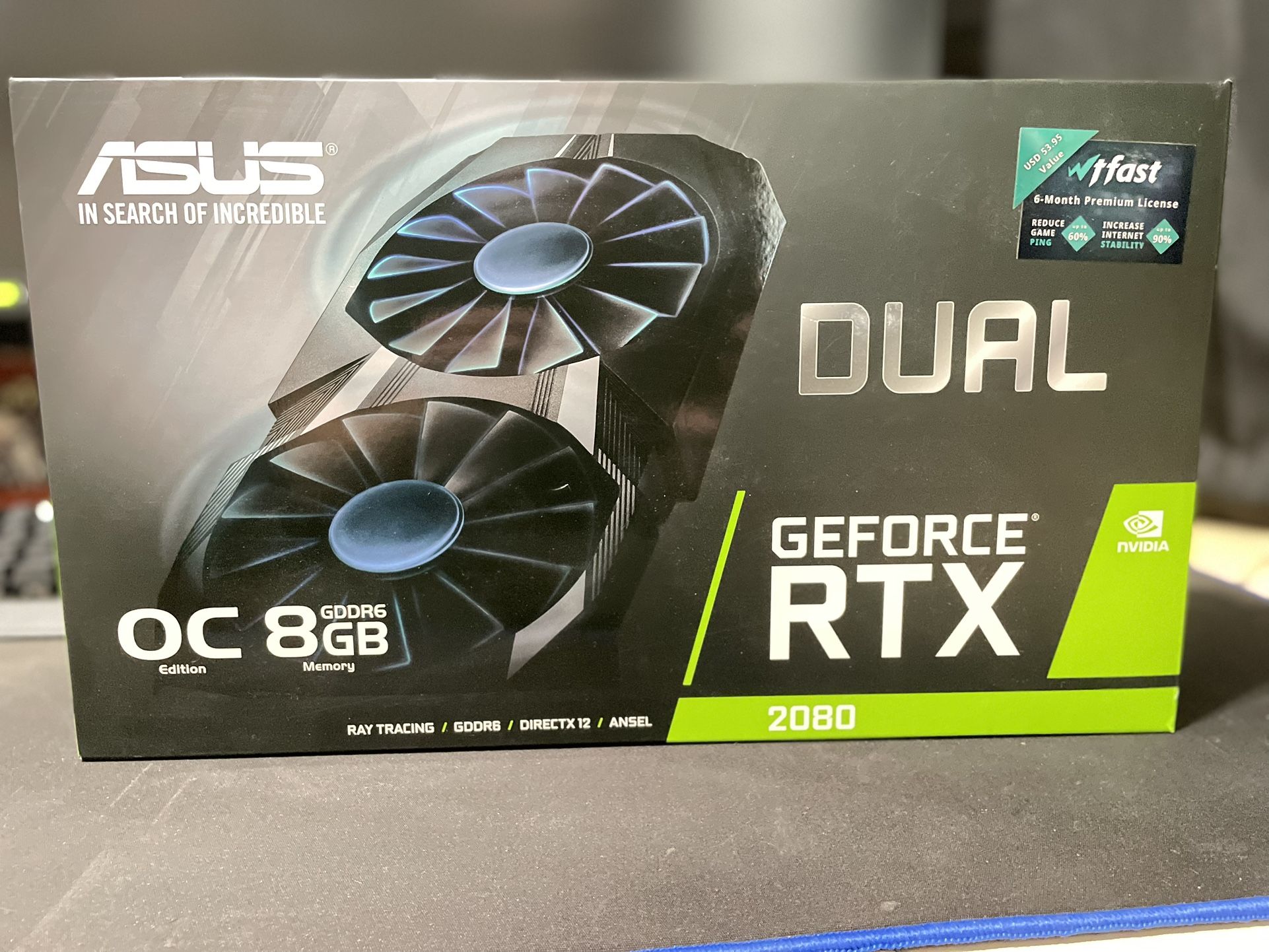 Asus Dual Rtx 2080 8gb OC Edition 