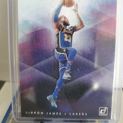 Lakers LeBron James Jersey Card