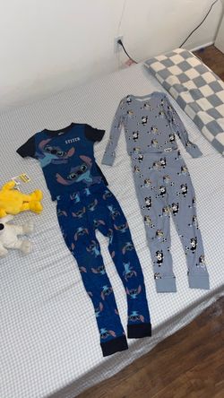 Boys Bluey & Stitct PJs size: 8/10 (Escondido)