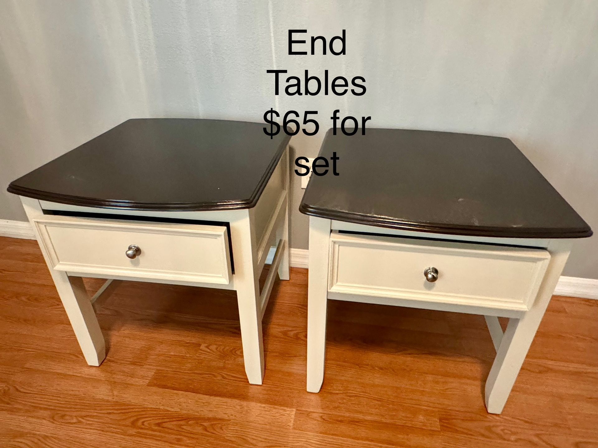 End Tables (Set of 2) – $65
