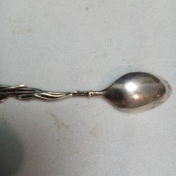 Tiffany Co. Sterling Silver 925. Stork Baby Spoon
