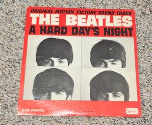 The beatles a hard day's night vinyl