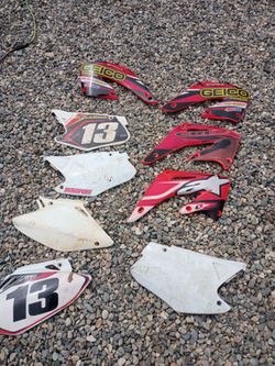 Honda crf plastics