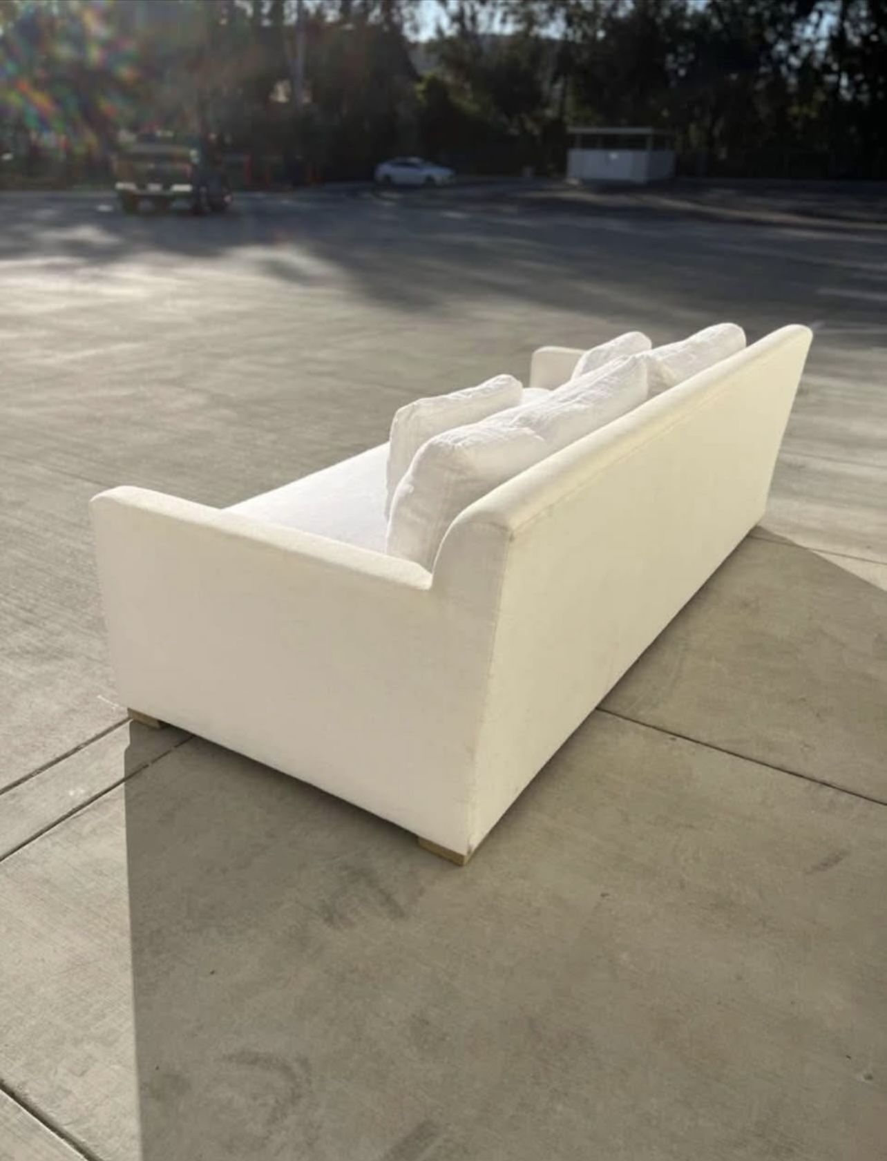 Restoration Hardware Belgian Track Arm Sofa