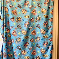 Paw Patrol Crib/toddler Sheet (top sheet Only)