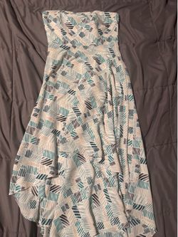 Sleeveless Geometric-Print Dress