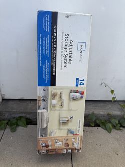 Mainstays 14-piece Adjustable Storage System 