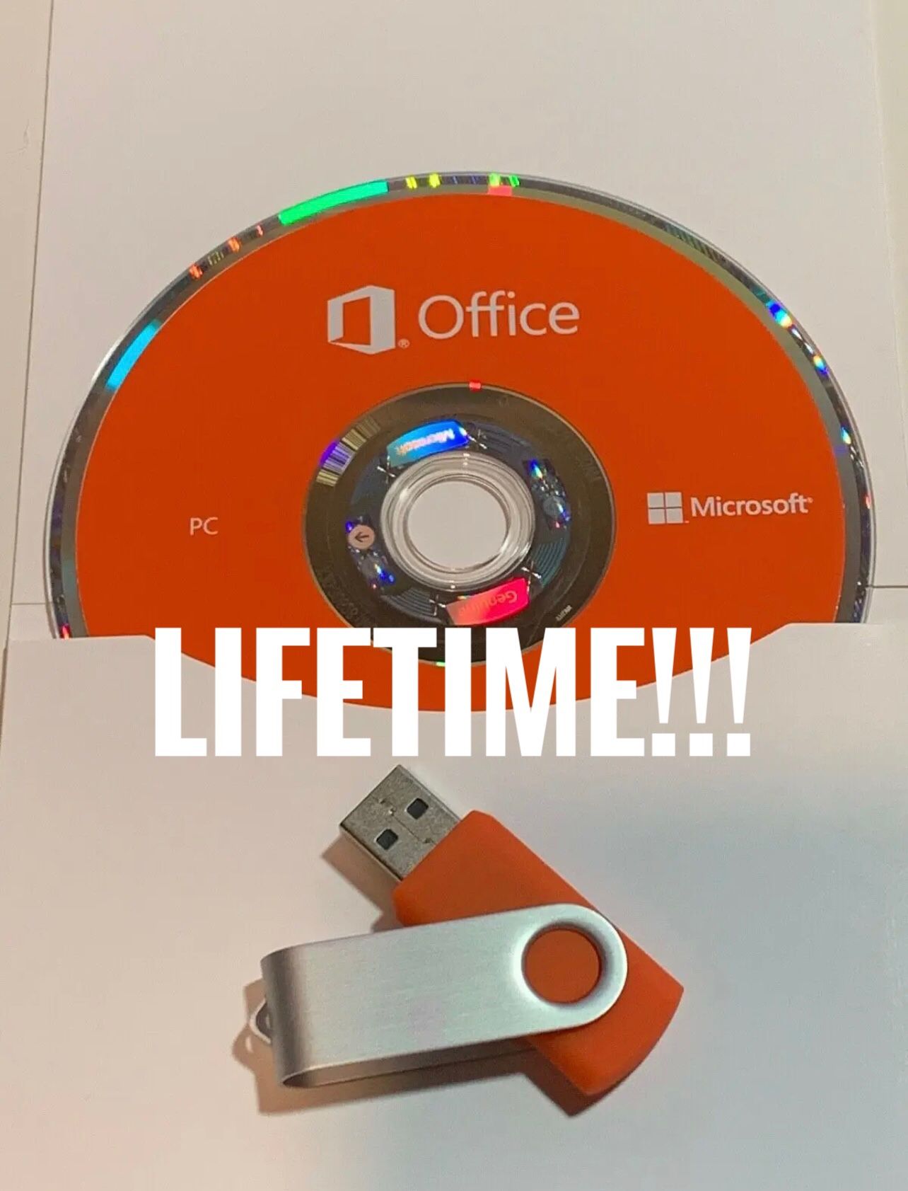 Microsoft Office Lifetime Newest Version USB
