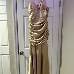 Gold Mermaid Party/formal Dress