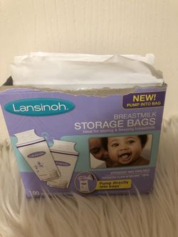 Lansinoh breast milk storage bags