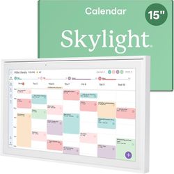 Skylight 15” Smart Digital Calendar Frame – New in Box