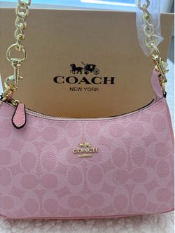 Powder pink coach Teri bag