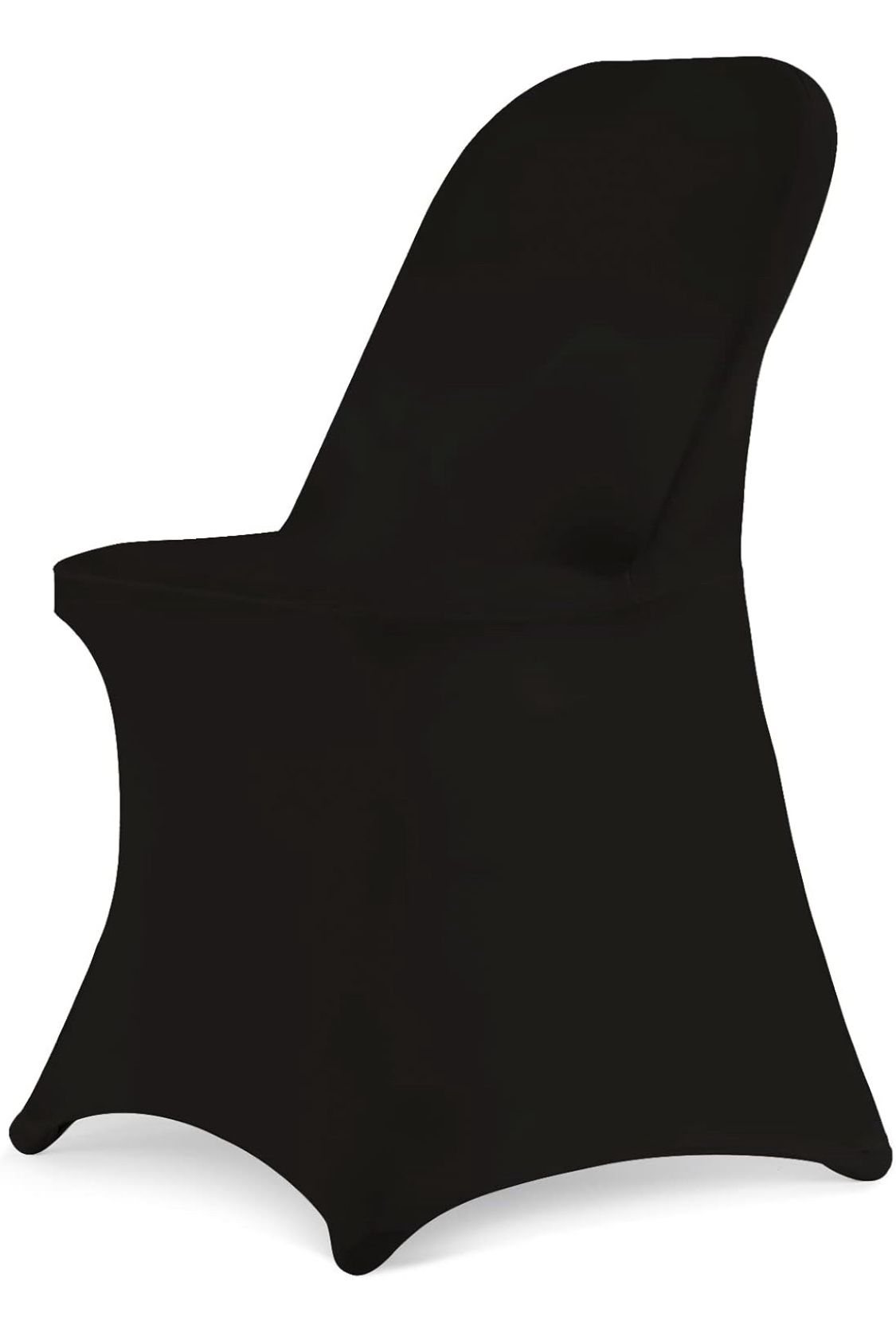 HAINARverS Stretch Spandex Folding Chair Covers 50PCS, Universal Fitted Chair Cover Protector for Wedding, Party, Banquet, Holidays, Celebration, Deco