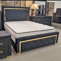 $599 Brand New King Bed Frame With Mattress (Read Description Below)