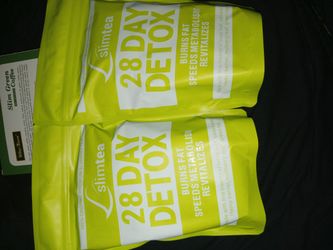28 Day Detox Slimtea 2 Bags For 5$