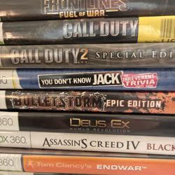 Various XBOX 360 Games - Only $5/pc