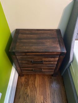 Wooden nigh stand