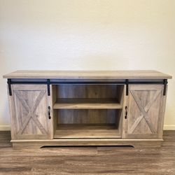 Gray TV Stand