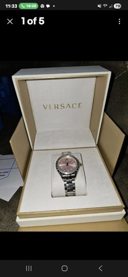 Womens designer Versace watch