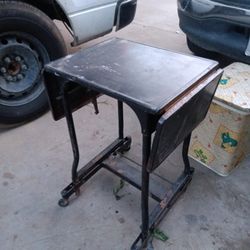 Awesome Rolling Metal Cart With Collapsible Sides