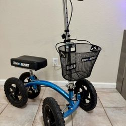 KneeRover All-Terrain Knee Scooter w/ Basket