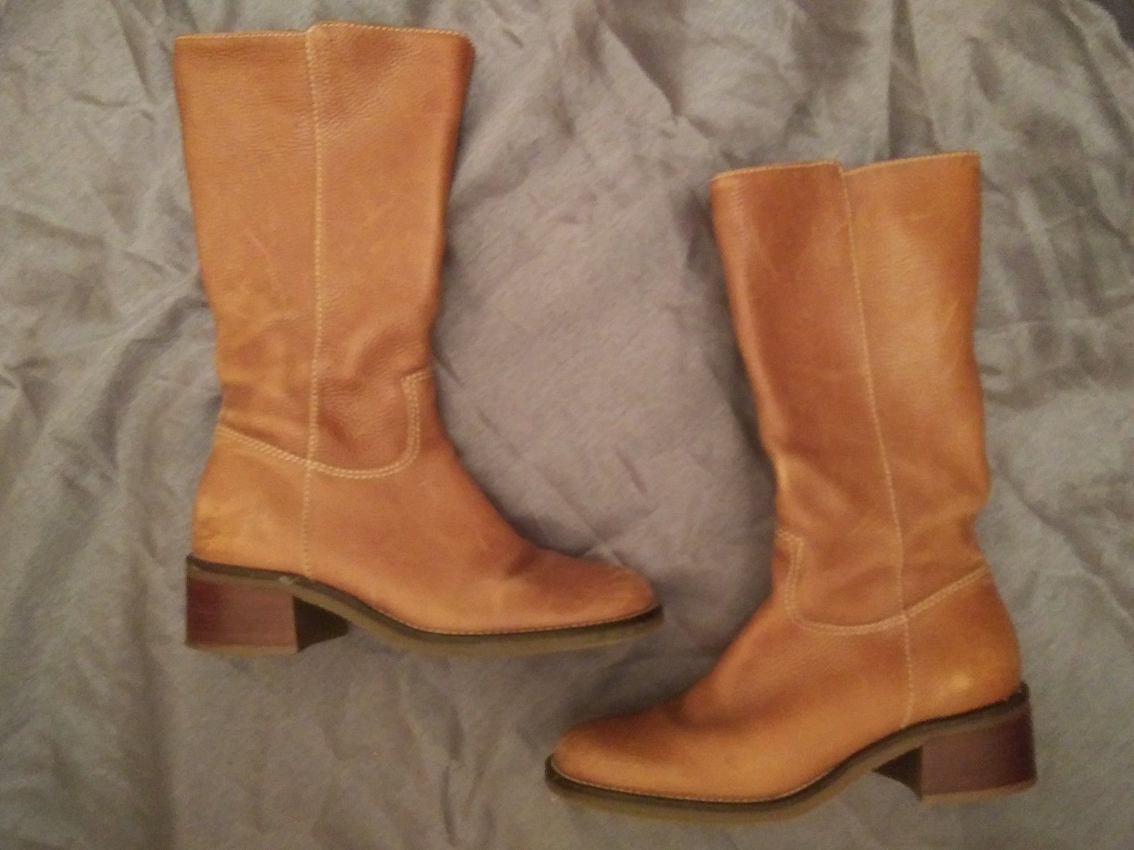 Girls Brown Boots Size 5
