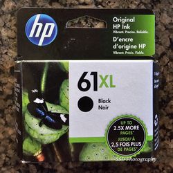 New HP 61XL Black Ink Cartridge 