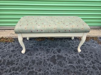 Upholstered Dragonfly and Ladybug Bench with Matching Pillow