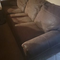 Medium Brown Queen Sofa Bed