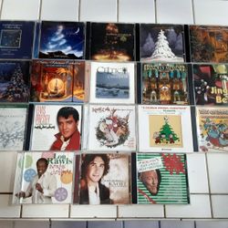 HUGE 18-Pc Classics & Contemporary Christmas Music CD Collection- Set the holiday vibes!