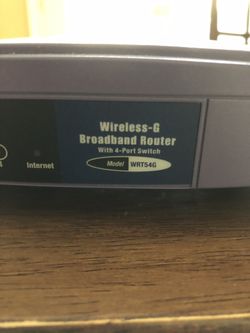 Linksys WRT54G Broadband router