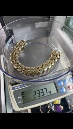 233 Gram Cuban Link Bracelet