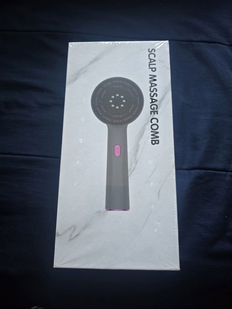 Scalp Massage Comb With Red Light Therapy