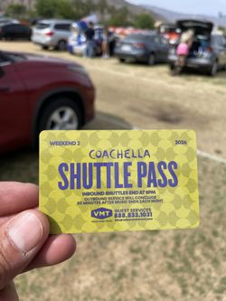 Coachella Shuttle Pass