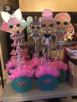 LOL CENTER PIECES $10 Each