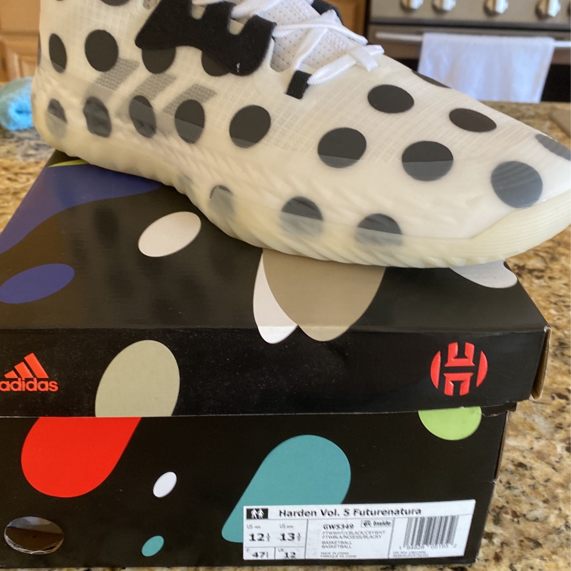 Adidas Harden vol.5 Futerenatura, Zise 12 1/2