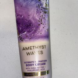 Bath & Body Works Amethyst Waves Ultimate Hydration Body Cream 8 Oz.