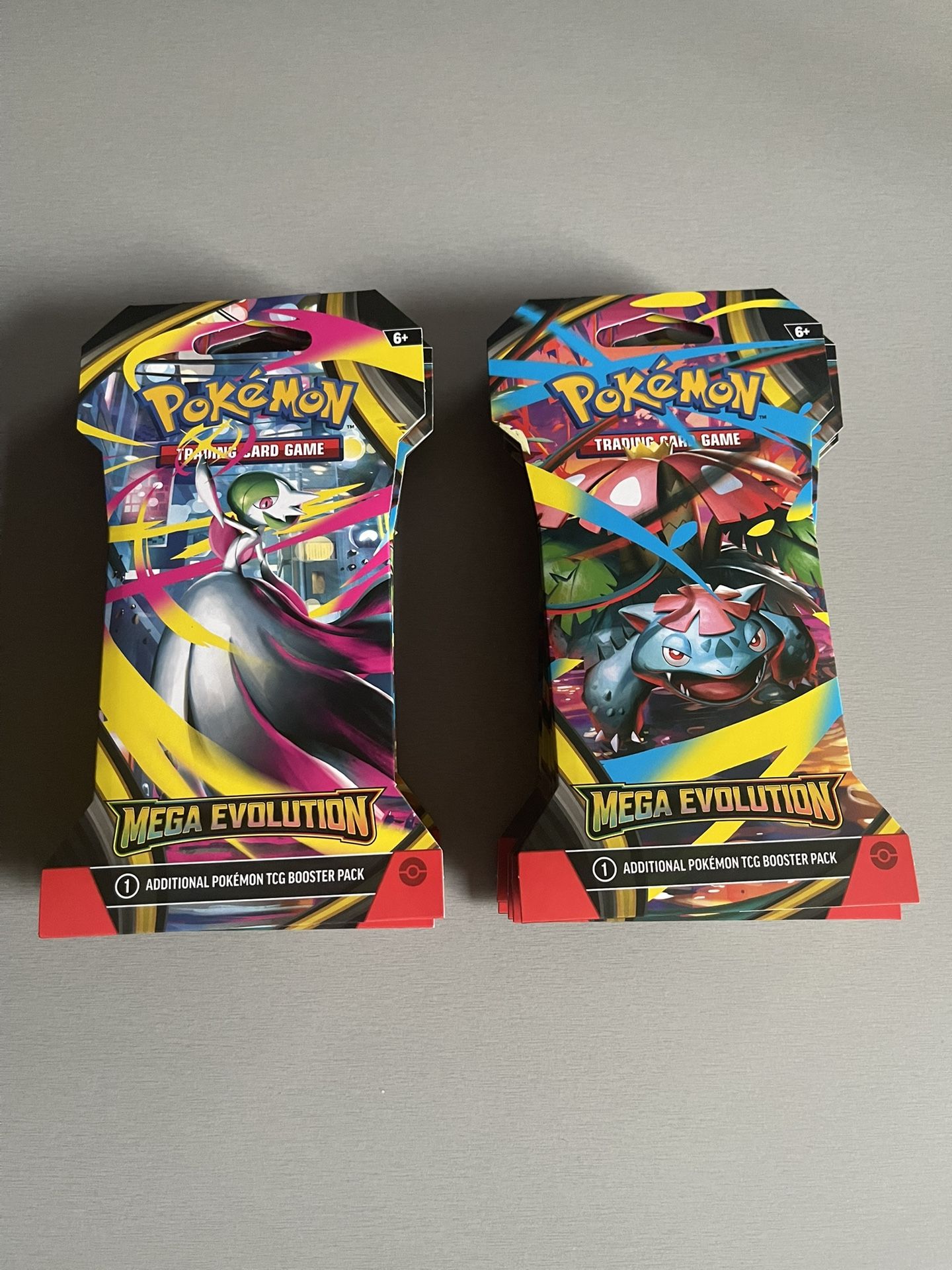Pokemon Mega Evolutions Booster Sleeves lot x11