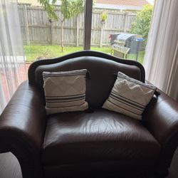 Brown Couch 