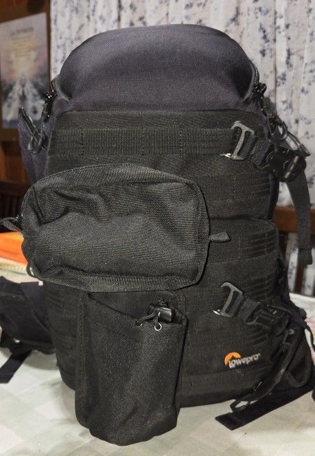 Camera Laptop Backpack Bag With Rain Cover