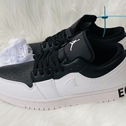 Nike Air Jordan 1 Low “Black White UNITY” – Men’s Sneakers – Limited Edition – New with Box 