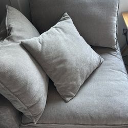 Aiden & Ivy Modular Corner Seat – Taupe Fabric Sectional Corner Piece - COSTCO