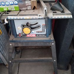 Ryobi. 10 In  Table Saw. 