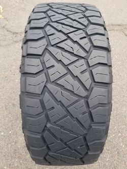 One 12ply LT35x12.50R18 Nitto Ridge Grappler Load Range F 18" 4x4 Tire