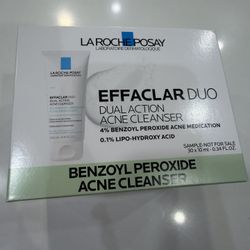 La Roche Posay Effaclar Duo Benzoyl Peroxide Acne Cleanser 30 Ct